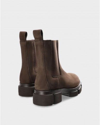 Copenhagen - Boots Bassi Nabuck Marroni Donna CPH570 NAB CHO I25