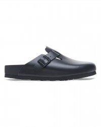 Birkenstock - Boston Exquisite Pelle Nero Donna 1026789 BLACK I25