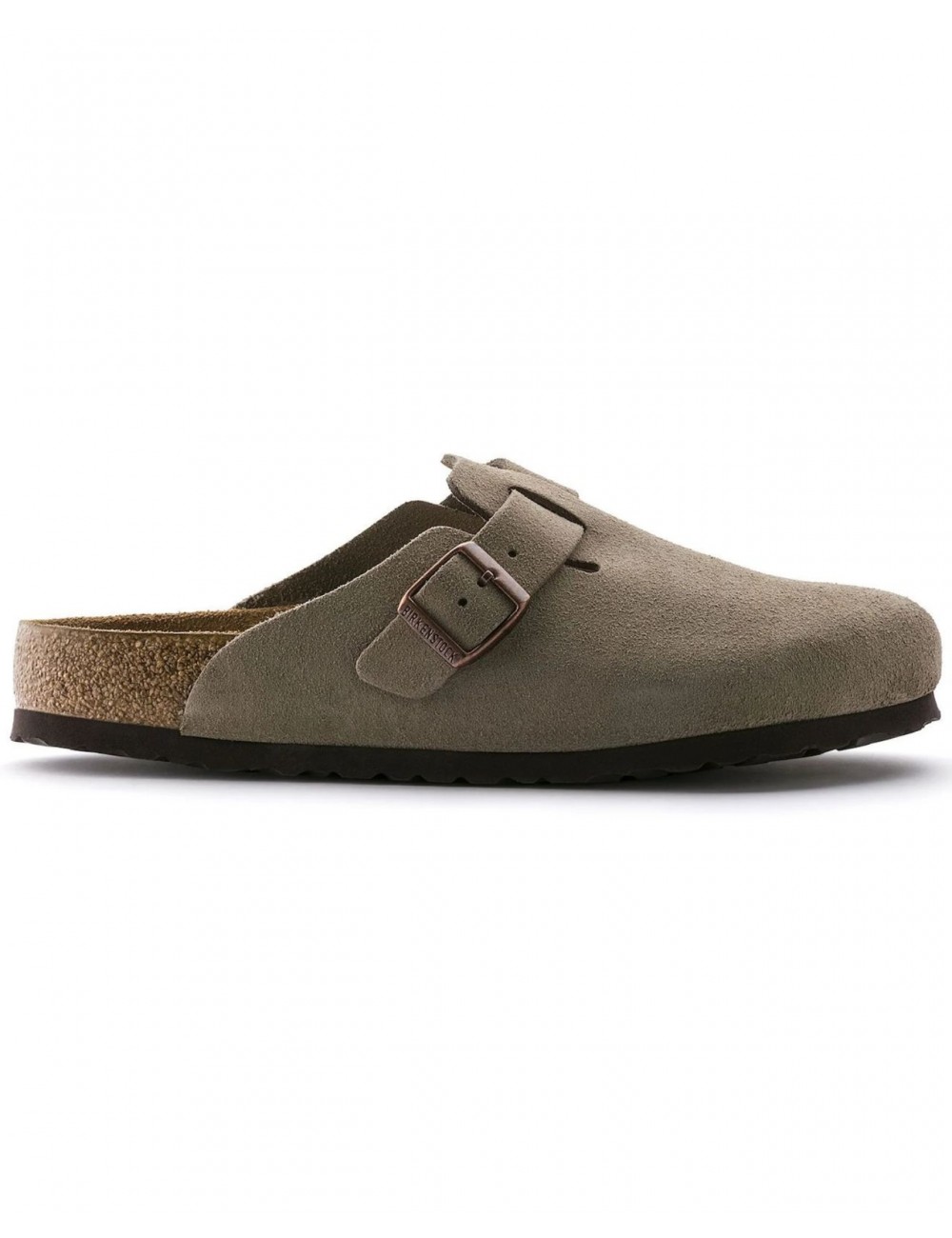 Birkenstock - Boston Suede Taupe Donna 060463 TAUPE I25