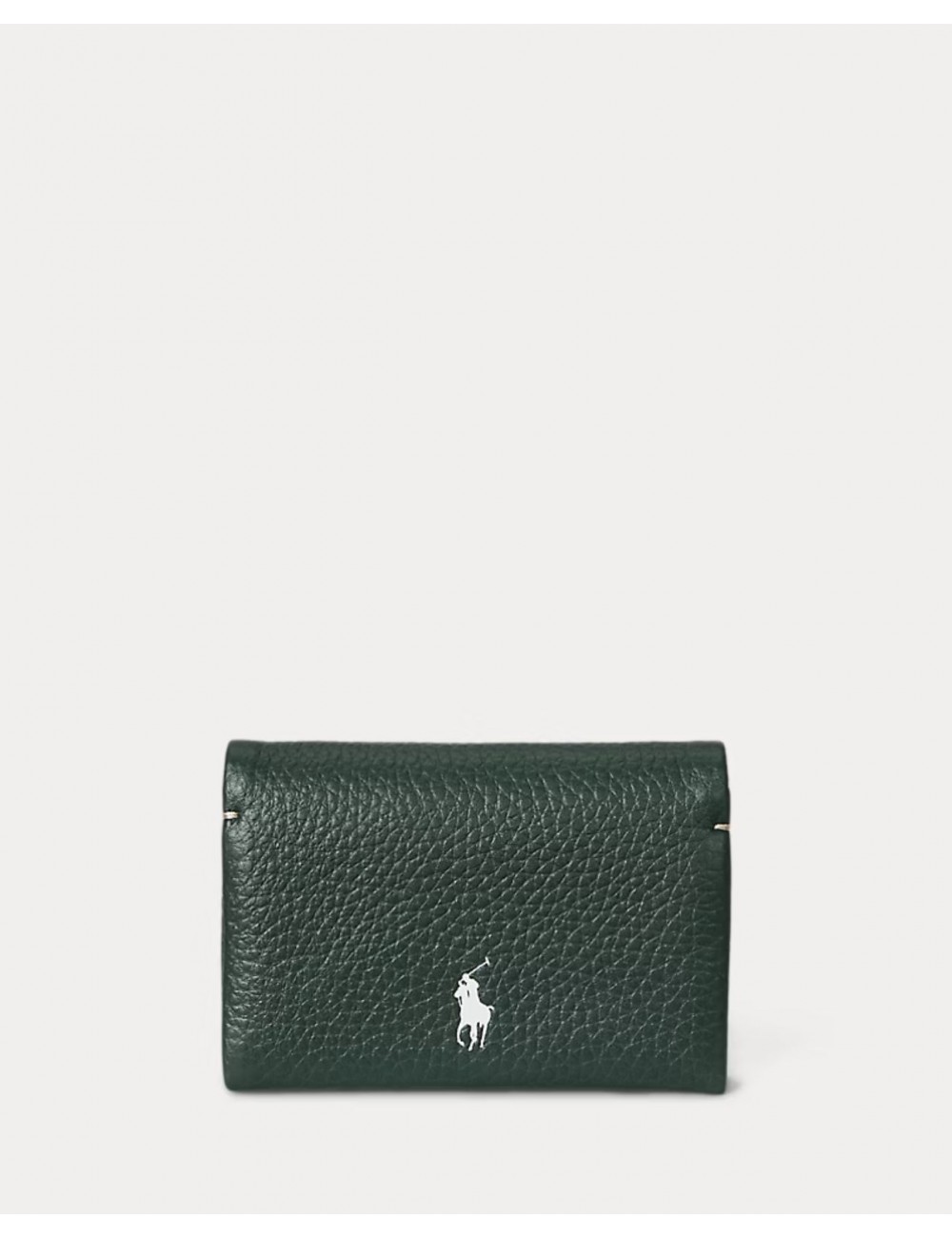 Polo Ralph Lauren - Green Hammered Leather Wallet 427949873011 I25