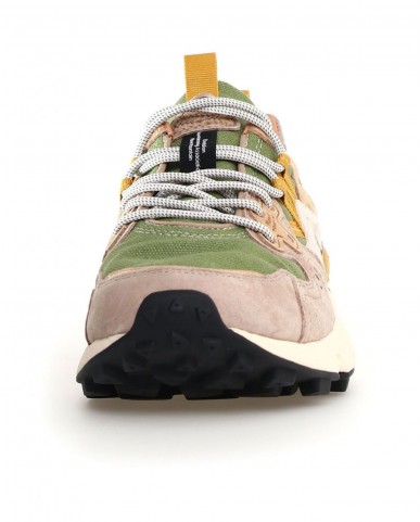 Flower Mountain - Yamano 3 Green/Beige Men's 2017818 38 3D58 P25