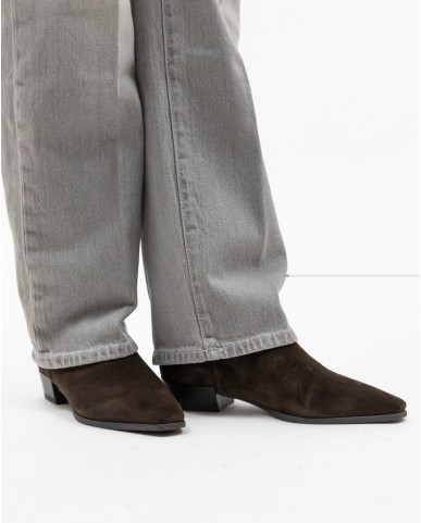 Copenhagen - Stivali Punta Suede Marrone Donna CPH294 SUED CHO I25