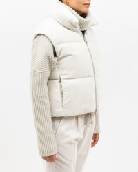 Herno - Gilet Velluto Costine Chantilly Donna PI00157DR 12728 1985 I25