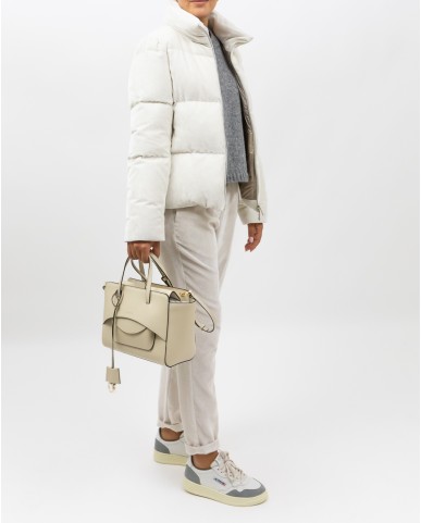 Herno - Women's Chantilly Ribbed Velvet Down Jacket PI00158DR 12728 1985 I25