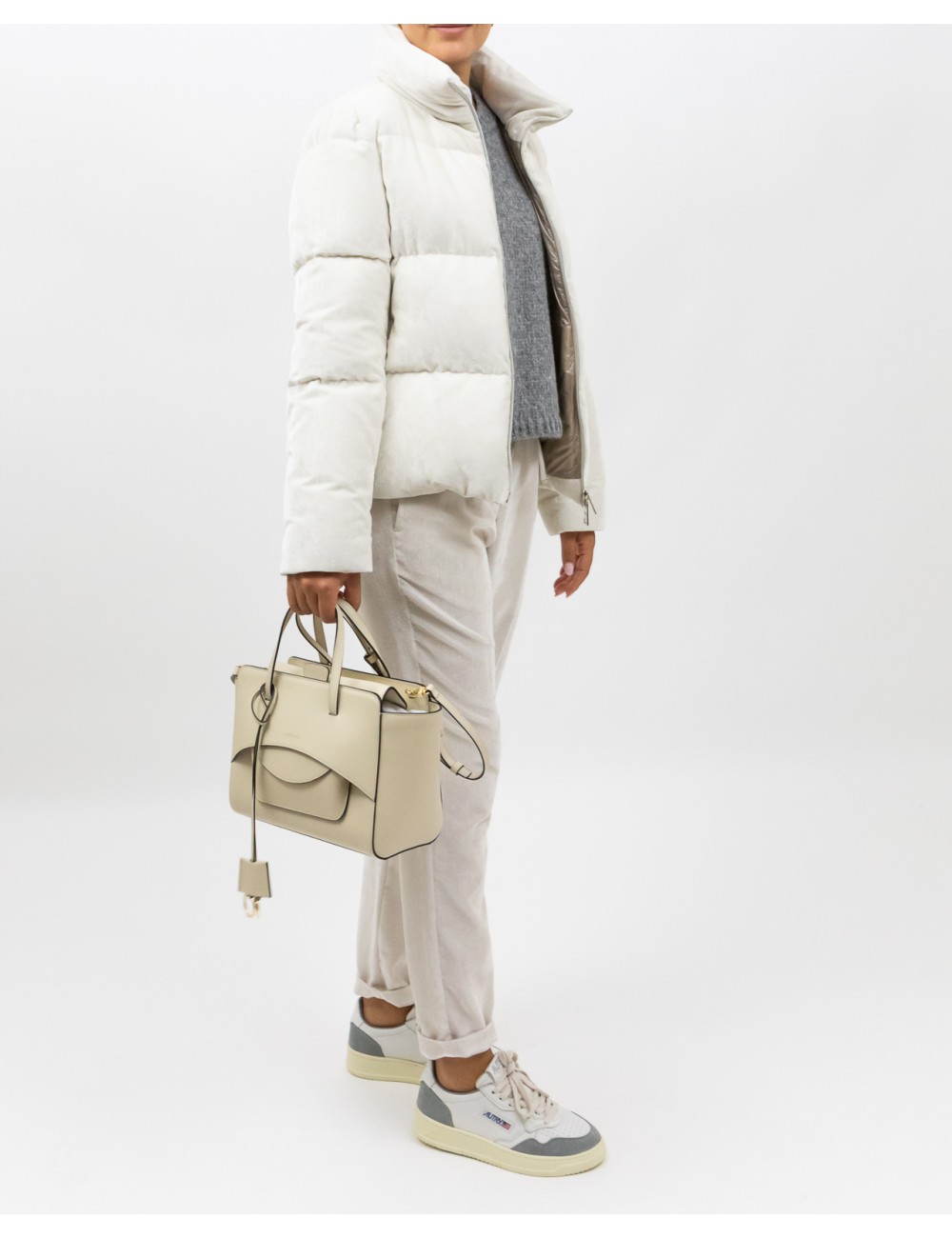 Herno - Women's Chantilly Ribbed Velvet Down Jacket PI00158DR 12728 1985 I25