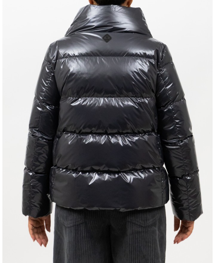 Herno - Women's Anthracite Shiny Down Jacket  PI001946D 12220Z 948 I25