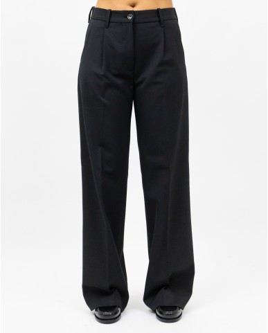 Nine In The Morning - Pantalone Blenda Nero Donna BLD22 S37 NERO I25