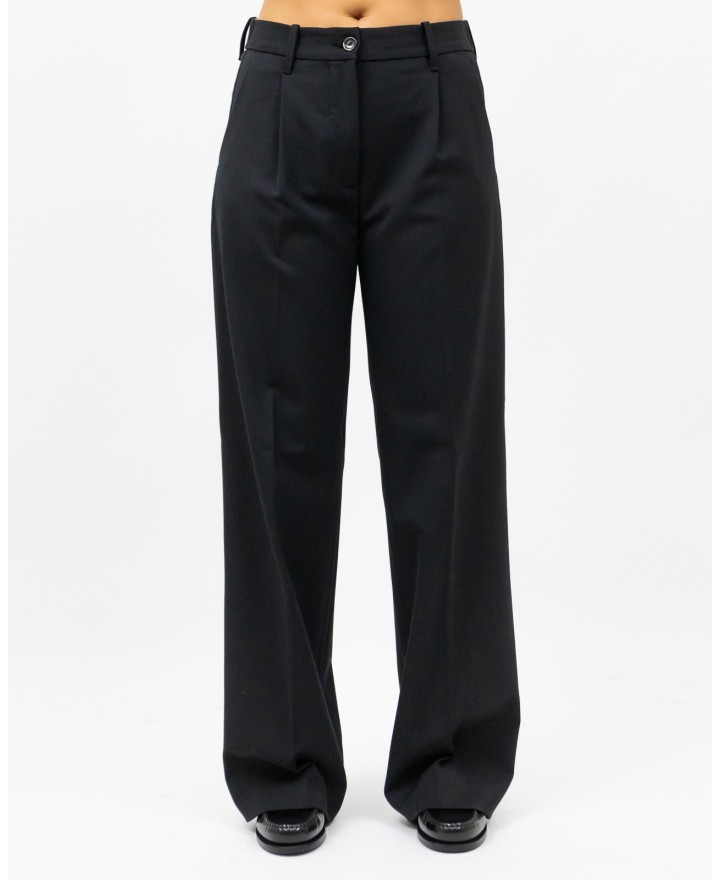Nine In The Morning - Blenda Black Women's Trousers BLD22 S37 NERO I25