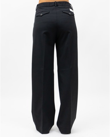 Nine In The Morning - Blenda Black Women's Trousers BLD22 S37 NERO I25