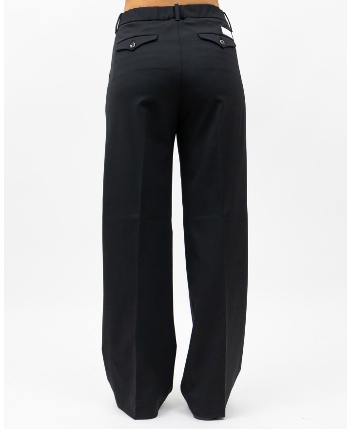 Nine In The Morning - Blenda Black Women's Trousers BLD22 S37 NERO I25