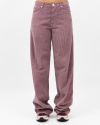 Nine In The Morning - Jeans Velluto Dora Rosa Antico Donna DAA02 U32 ANTICO I25