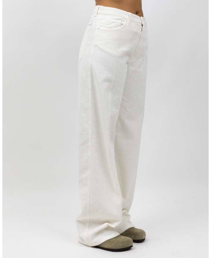 Nine In The Morning - Dora Ecru Women's Velvet Jeans DAA02 U32 ECRU I25