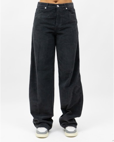 Nine In The Morning - Jeans Velluto Dora Grigio Donna DAA02 U32 KETTE I25