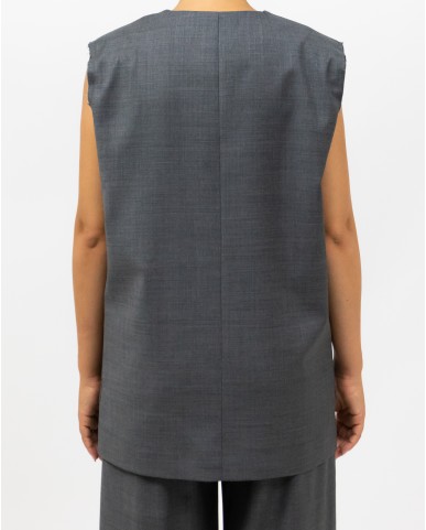 Nine In The Morning - Eloisa Gray Women's Vest ELS03 V19 KETTE I25