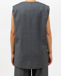 Nine In The Morning - Eloisa Gray Women's Vest ELS03 V19 KETTE I25