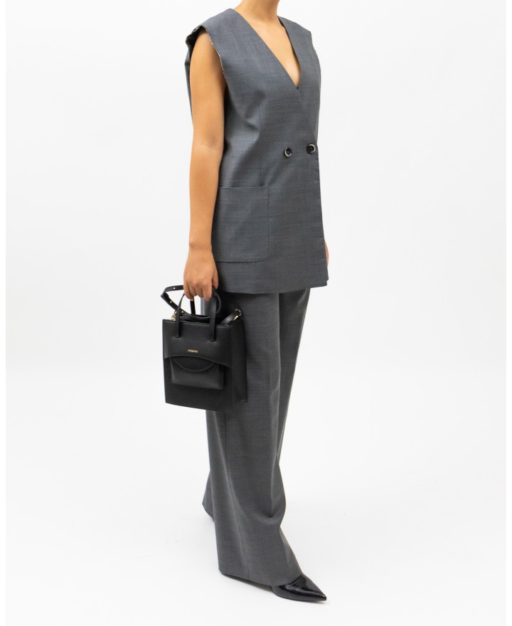 Nine In The Morning - Eloisa Gray Women's Vest ELS03 V19 KETTE I25