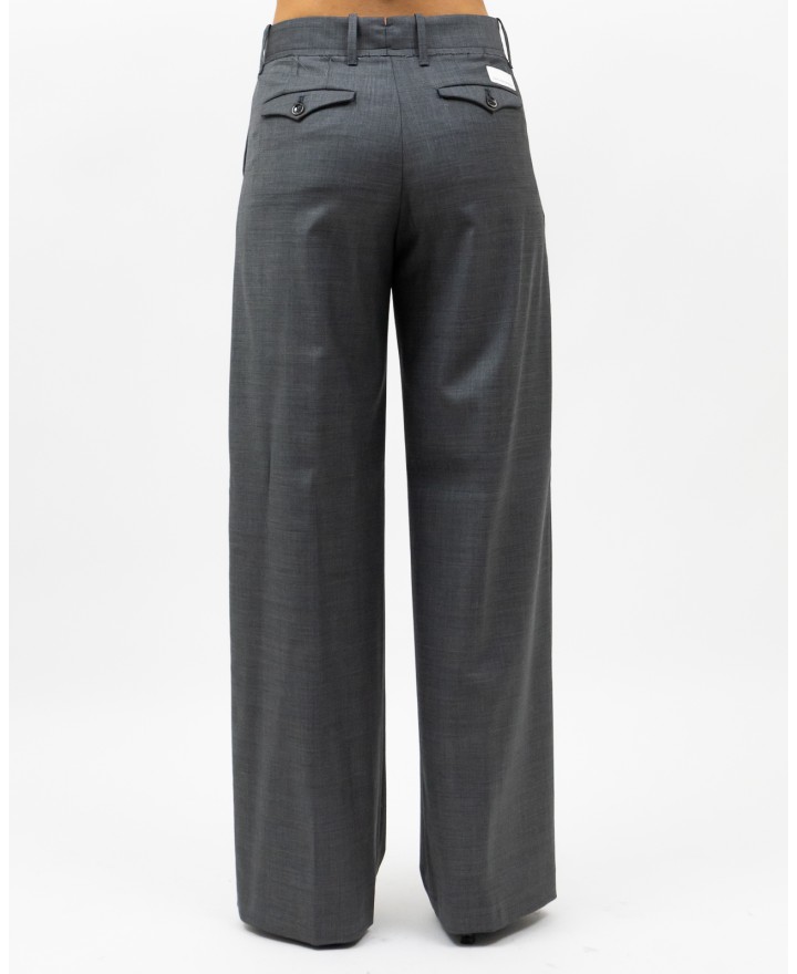 Nine In The Morning - Women's Fiamma Gray Pants FMM04 V19 KETTE I25