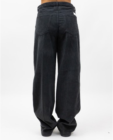 Nine In The Morning - Jeans Velluto Dora Grigio Donna DAA02 U32 KETTE I25