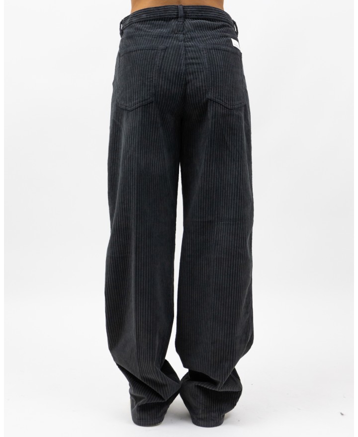 Nine In The Morning - Jeans Velluto Dora Grigio Donna DAA02 U32 KETTE I25