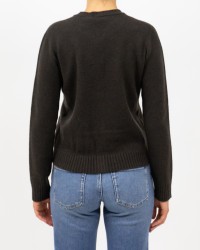 Arovescio - Cardigan Coreana Lana Marrone Donna W1661/06 108 ESPRESS I25