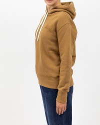 Autry - Felpa Cappuccio Cotone Cammello Donna HOPW M1HN P25