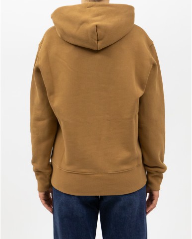 Autry - Felpa Cappuccio Cotone Cammello Donna HOPW M1HN P25