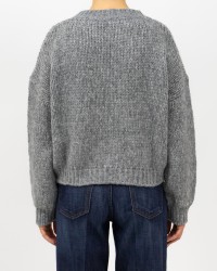 Roberto Collina - Girocollo Lana Alpaca Grigio Donna F47001 18 GRIGIO I25