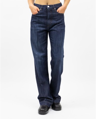 Nine In The Morning - Deepa Dark Blue Women's Jeans DP64 T47 BV10 I25