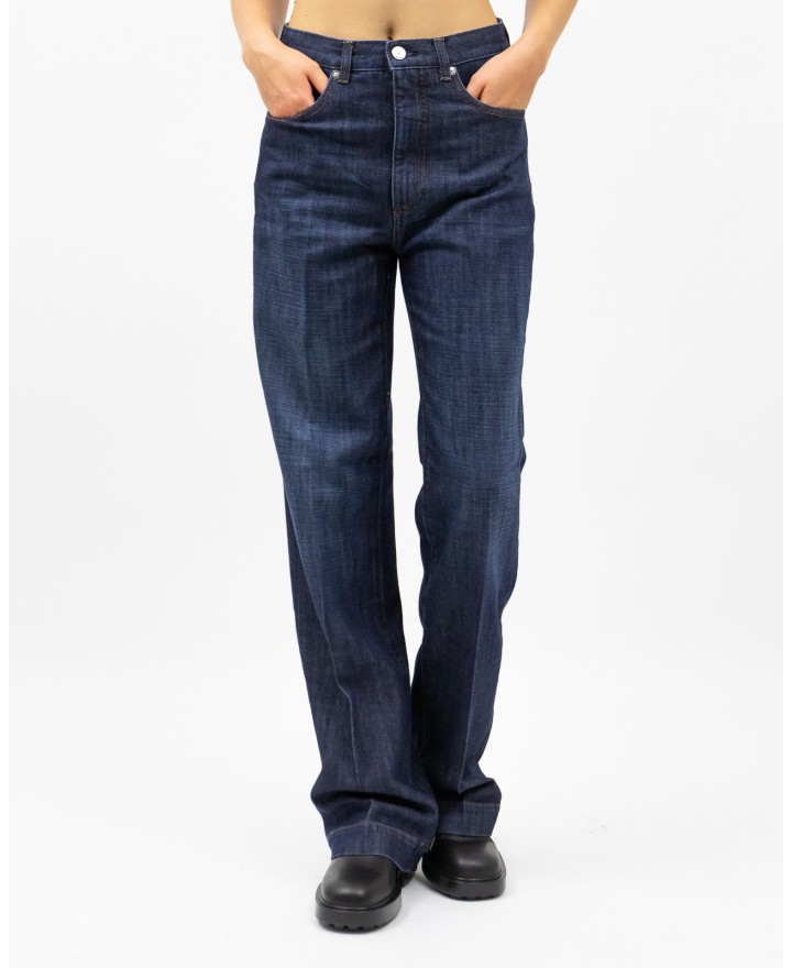 Nine In The Morning - Deepa Dark Blue Women's Jeans DP64 T47 BV10 I25