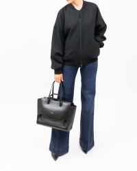 Nine In The Morning - Bomber Danielle Nero Donna DAN08 H19 NERO I25