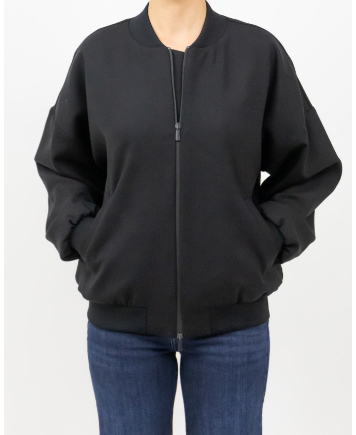 Nine In The Morning - Bomber Danielle Nero Donna DAN08 H19 NERO I25