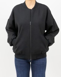 Nine In The Morning - Bomber Danielle Nero Donna DAN08 H19 NERO I25