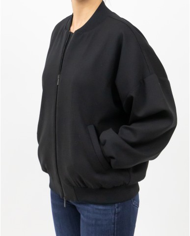 Nine In The Morning - Bomber Danielle Nero Donna DAN08 H19 NERO I25