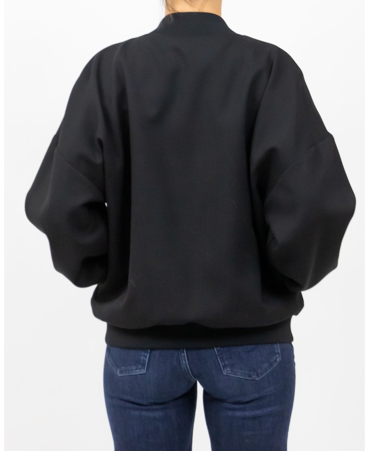 Nine In The Morning - Bomber Danielle Nero Donna DAN08 H19 NERO I25