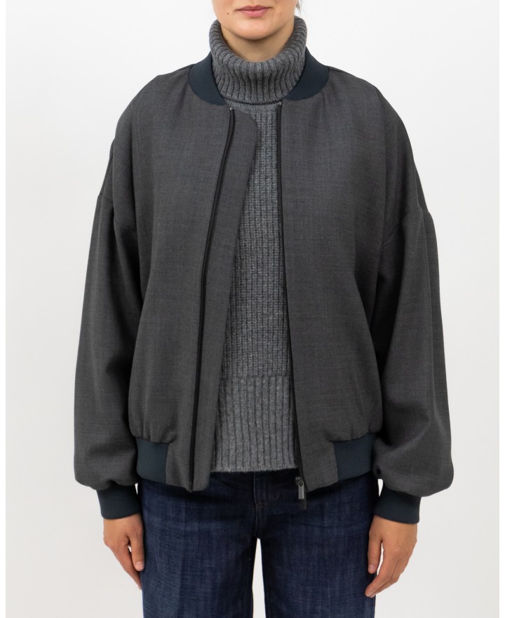 Nine In The Morning - Bomber Danielle Grigio Donna DAN08 H19 KETTE I25