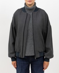 Nine In The Morning - Bomber Danielle Grigio Donna DAN08 H19 KETTE I25