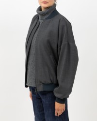 Nine In The Morning - Bomber Danielle Grigio Donna DAN08 H19 KETTE I25