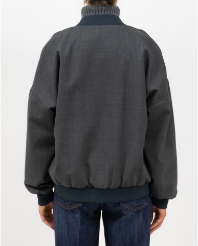 Nine In The Morning - Bomber Danielle Grigio Donna DAN08 H19 KETTE I25