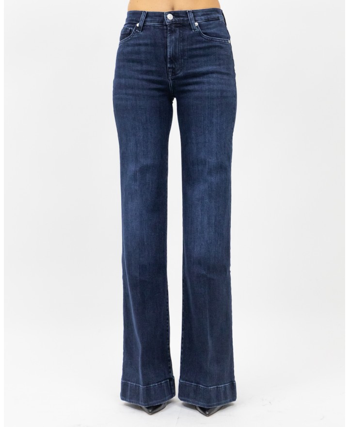 Seven - Jeans Dojo Zampa Blu Scuro Donna 7U330C42 U71BR I25