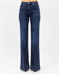 Seven - Jeans Dojo Zampa Blu Scuro Donna 7U330C42 U71BR I25