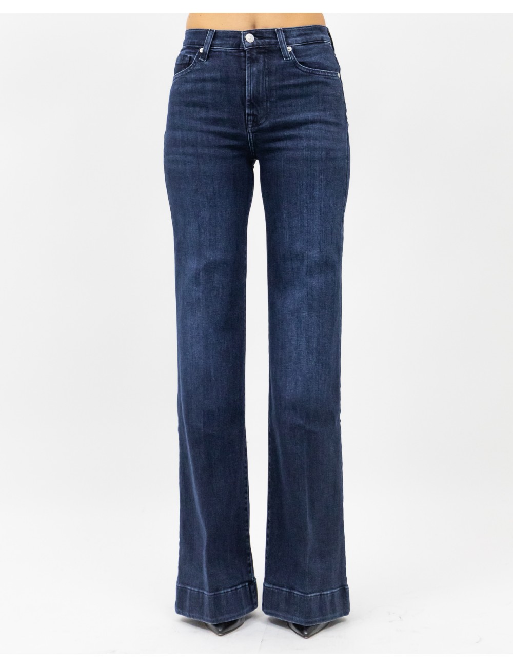 Seven - Jeans Dojo Zampa Blu Scuro Donna 7U330C42 U71BR I25