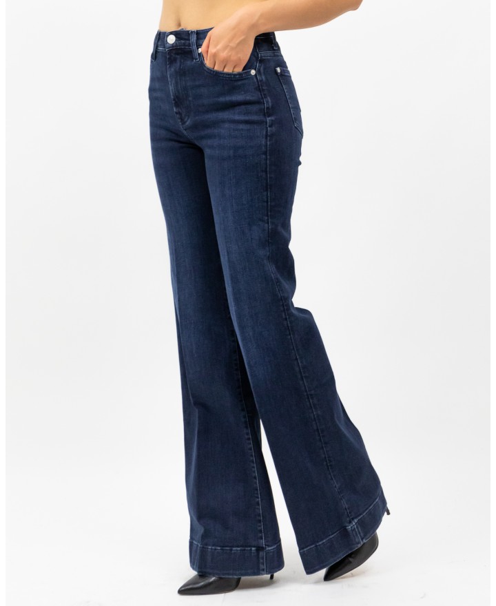 Seven - Jeans Dojo Zampa Blu Scuro Donna 7U330C42 U71BR I25