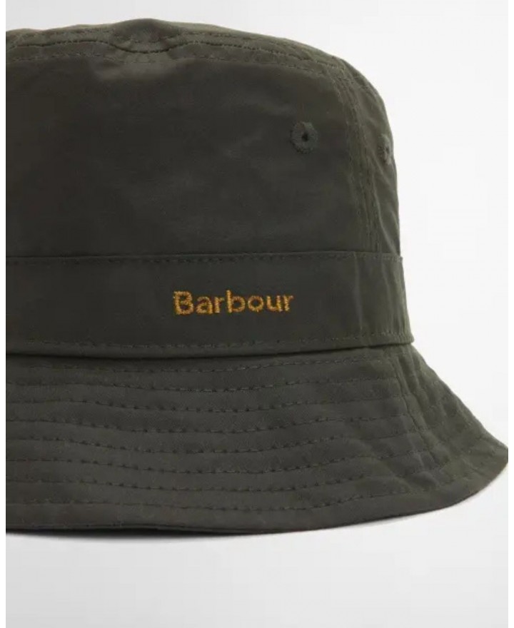 Barbour - Berretto Pescatore Belsay Cerato Olive Unisex LHA0519 OL52 FERN I25