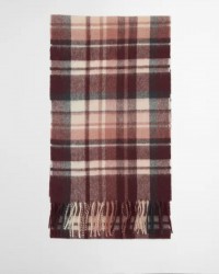 Barbour - Sciarpa Rosefield Tartan Bordeaux LSC0109 RE52 BORDEAU I25