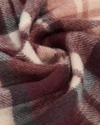 Barbour - Sciarpa Rosefield Tartan Bordeaux LSC0109 RE52 BORDEAU I25