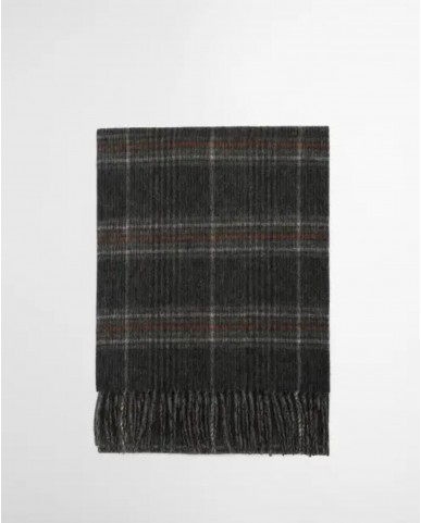 Barbour - Sciarpa Marsden Reversibile Tartan Grigio USC0399 GY71 I25