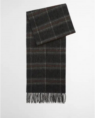Barbour - Marsden Reversible Tartan Scarf in Grey USC0399 GY71 I25