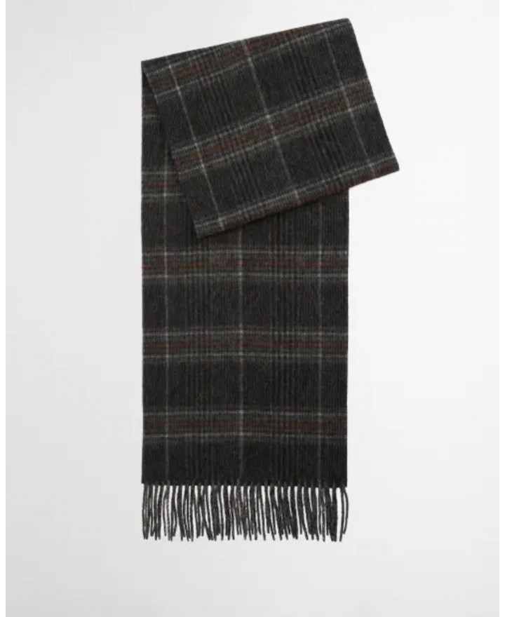 Barbour - Marsden Reversible Tartan Scarf in Grey USC0399 GY71 I25