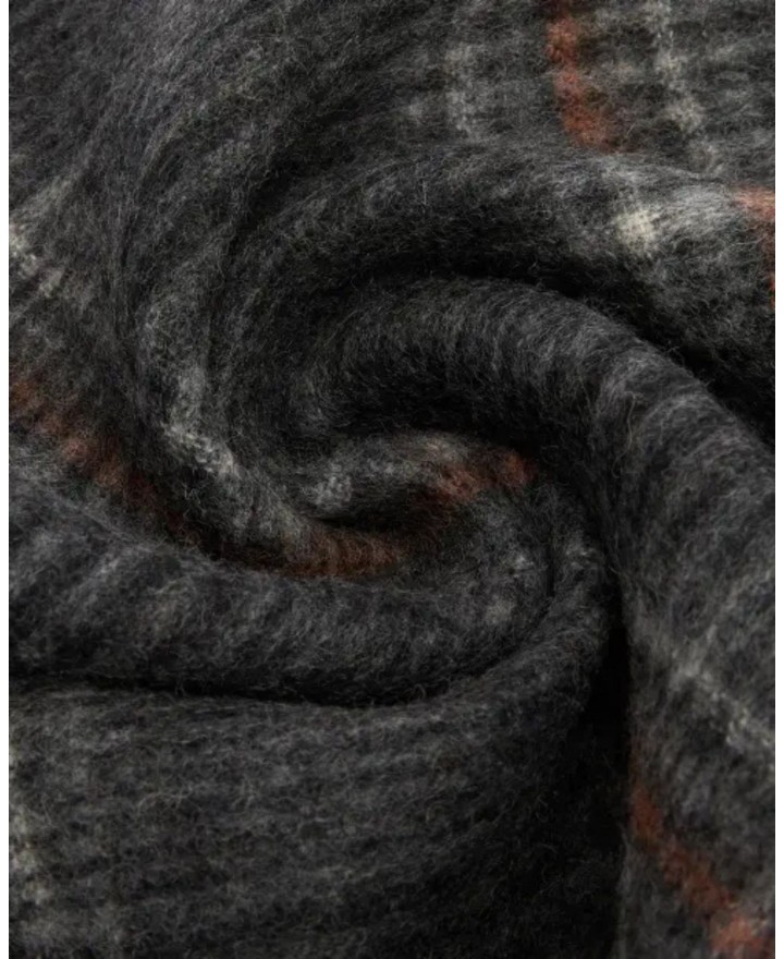 Barbour - Marsden Reversible Tartan Scarf in Grey USC0399 GY71 I25