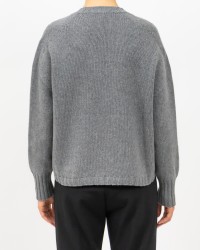 Aragona - Maglia Scollo V Cashmere Grigia Donna D3235TF 105 GRIGIO I25